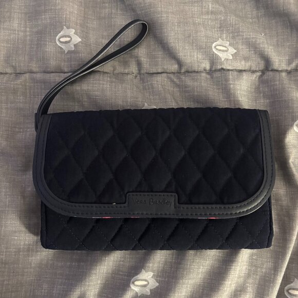 Vera Bradley Wristlet Wallet - Classic Navy - Picture 1 of 5